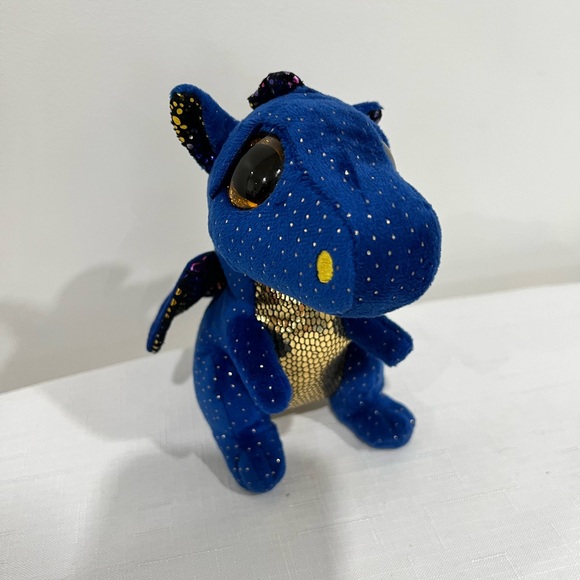 TY Safire Dragon Beanie Boos  Stuffed Animal Plush - Picture 2 of 5